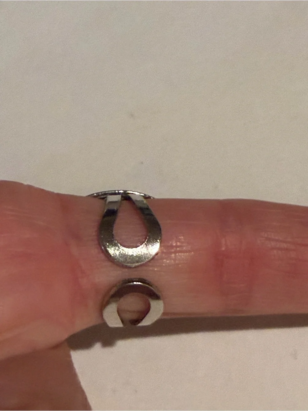Turquoise Oval Statement Ring in Silver-Tone
